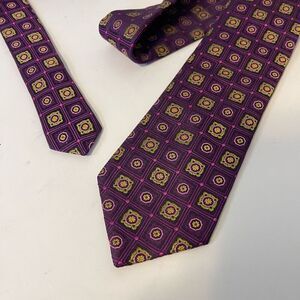 Ted Baker London Purple Silk Men’s Neck Tie NWT